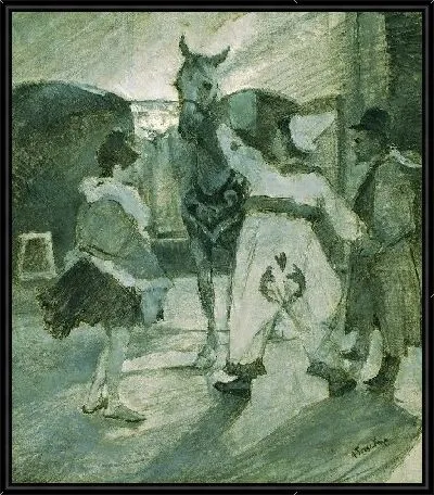 За кулисами цирка (1887)