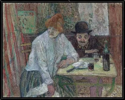 В кафе Ля Ми (1891)