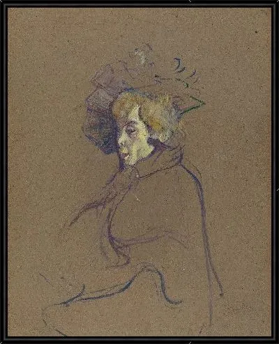 Картина Джейн Авриль (1892)