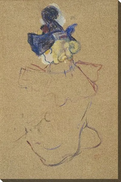 Картина Женщина, сидящая со спины (1892)