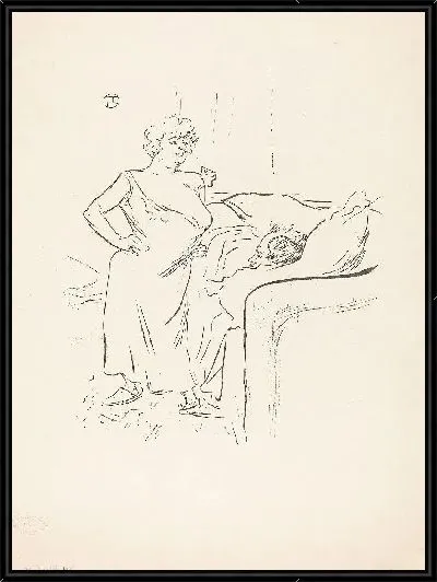 Картина Мужчина и женщина (1864-1901)