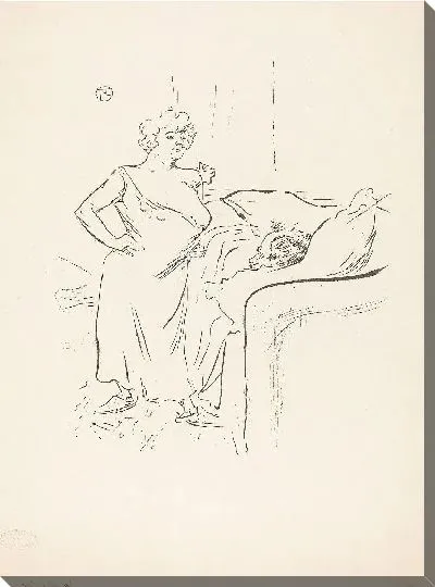 Картина Мужчина и женщина (1864-1901)