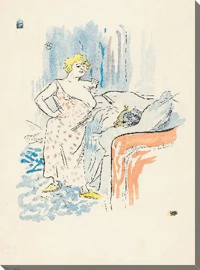 Картина Мужчина и женщина (1864-1901)