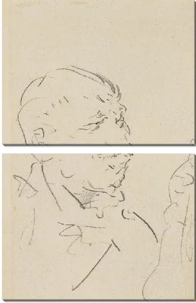 Картина Голова мужчины (1874)