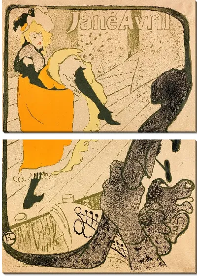 Картина Джейн Авриль (1893)