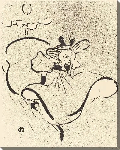 Картина Джейн Авриль (1893)