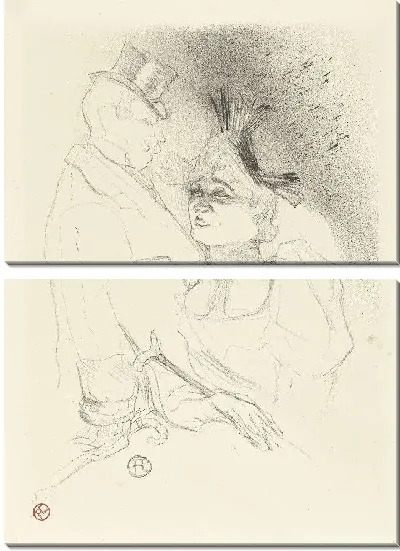 Картина Барон возникает вовремя (1893)