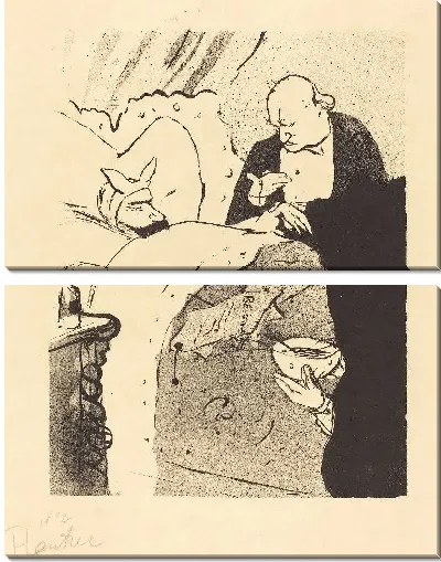 Картина Карно заболел (1893)