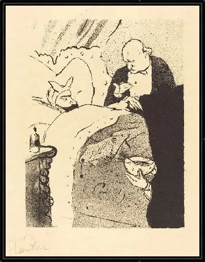 Картина Карно заболел (1893)