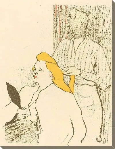 Картина "Парикмахер. Программа ""Свободного Театра"" (1893)"