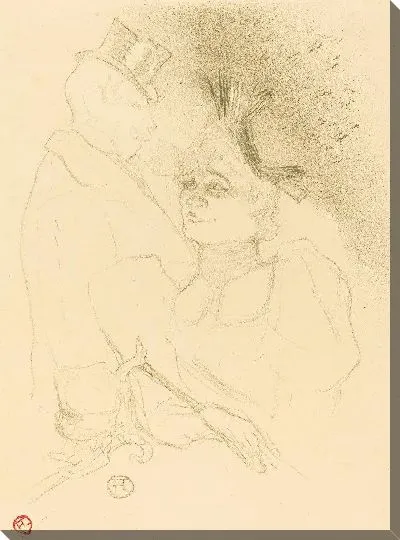 Картина Мадемуазель кредитора и Барон (1893)