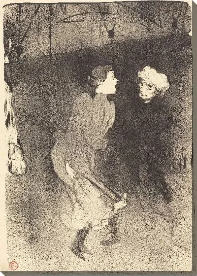 Картина "Генеральная Репетиция в ""Фоли-Бержер"" (1893)"