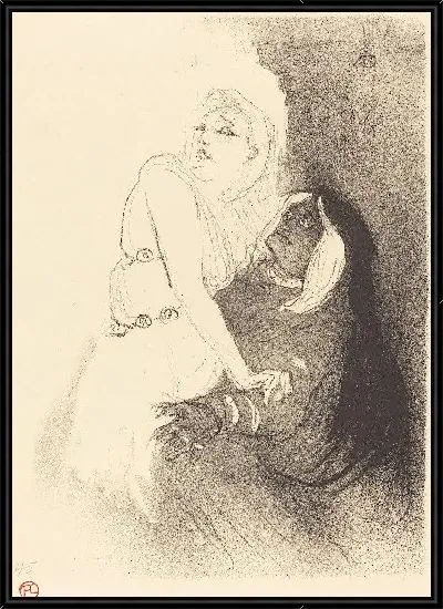 Картина "Ренессанс: Сара Бернар в ""Федра"" (1893)"