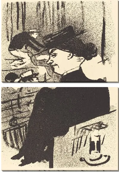 Картина Зритель (1893)