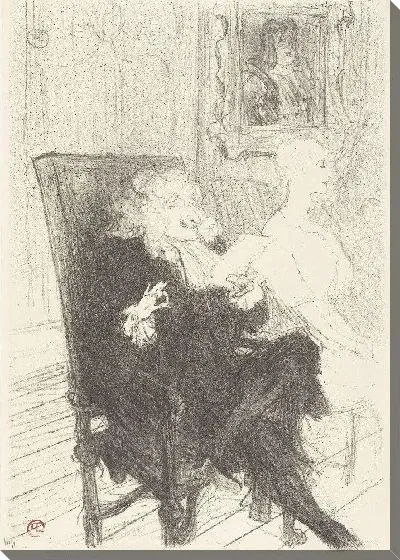 Картина Жюль Шарль и Маргерит Морено (1893)