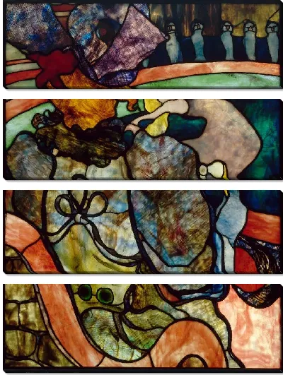 Картина В новом цирке, папа Хризантема (1894)