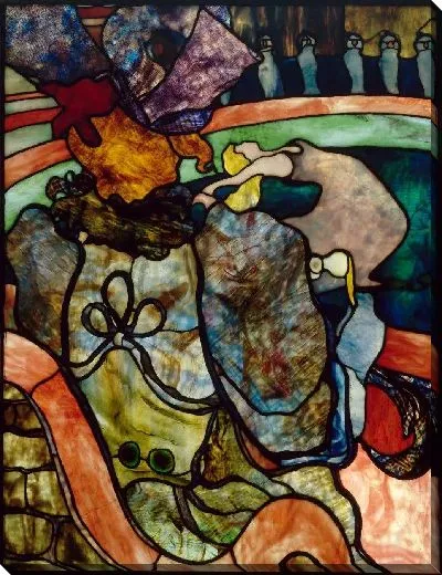 Картина В новом цирке, папа Хризантема (1894)