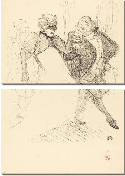 Картина Мадам без стыда (1894)