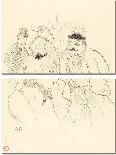 Картина Ла-Тиджей (Мулен-Руж) (1894)