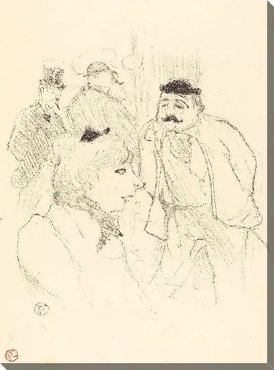 Картина Ла-Тиджей (Мулен-Руж) (1894)