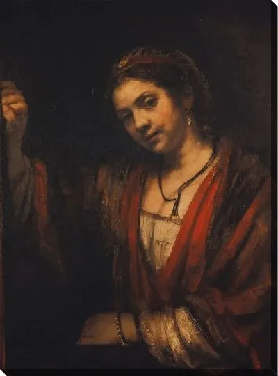 Картина Портрет Хендрикье Стоффельс (1656)