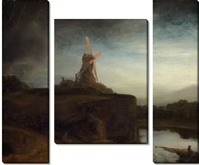 Картина Мельница №11