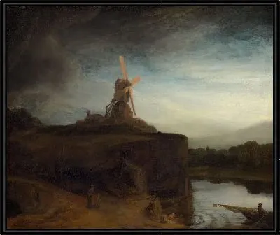 Картина Мельница №11