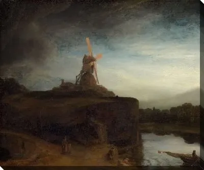 Картина Мельница №11