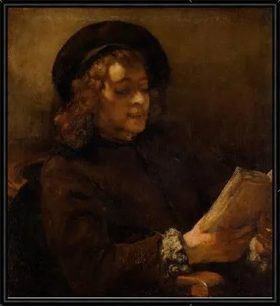 Картина Читающий Титус, сын художника