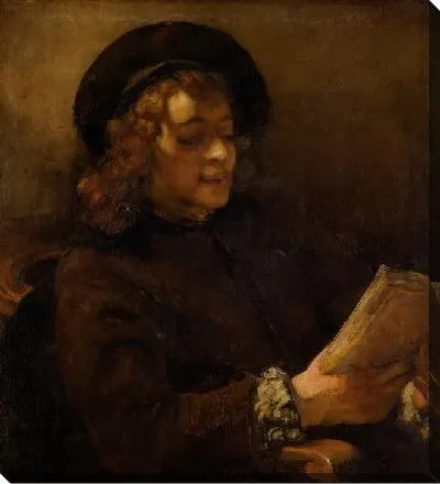 Картина Читающий Титус, сын художника