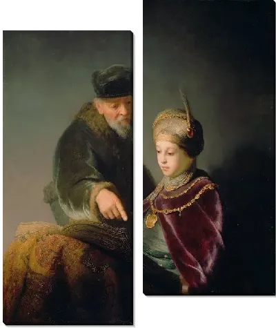 Картина Молодой ученый и его наставник