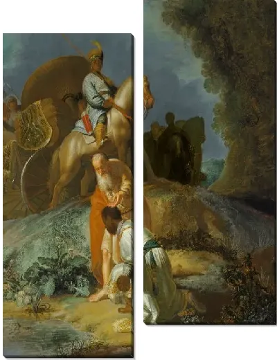 Картина Крещение евнуха (1631)