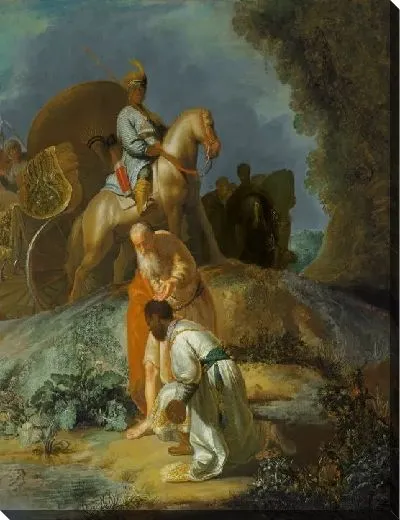 Картина Крещение евнуха (1631)