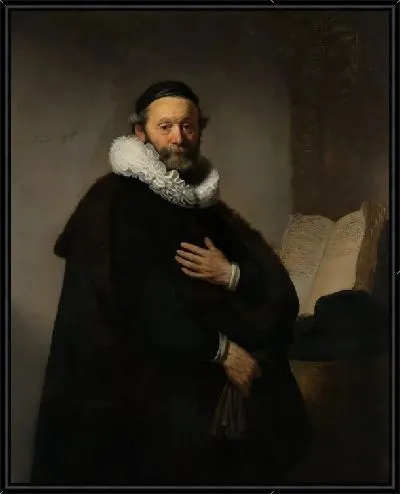 Картина Портрет Иоганнеса Втенбогарта (1633)
