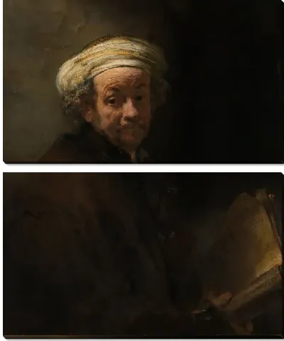 Картина Автопортрет в виде апостола Павла (1661)