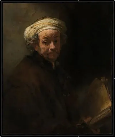 Картина Автопортрет в виде апостола Павла (1661)