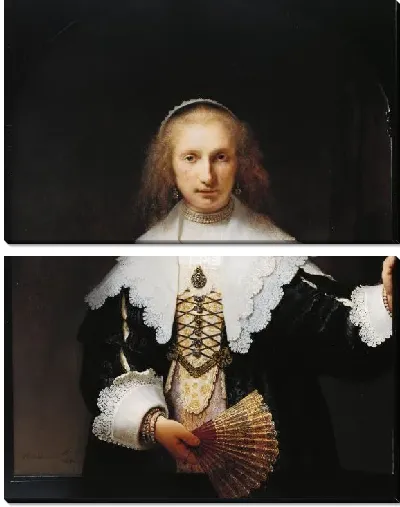 Картина Портрет Агаты Бас (1641)
