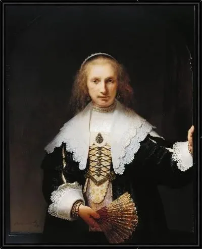 Картина Портрет Агаты Бас (1641)