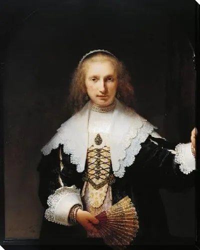 Картина Портрет Агаты Бас (1641)
