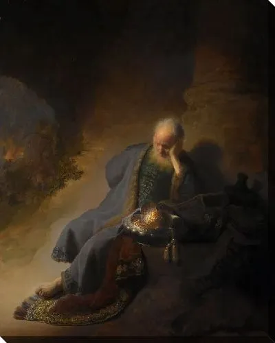 Картина Иеремия, оплакивающий разрушение Иерусалима (1630)