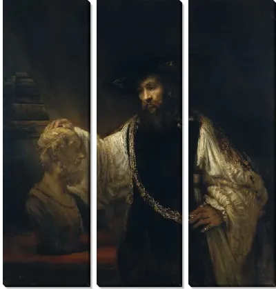 Аристотель с бюстом Гомера (1653)