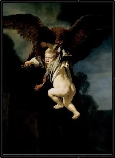 Картина Похищение Ганимеда (1635)
