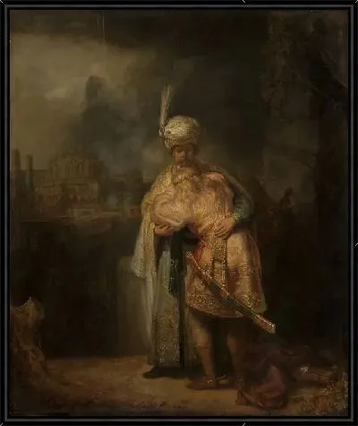 Картина Давид и Ионафан (1642)