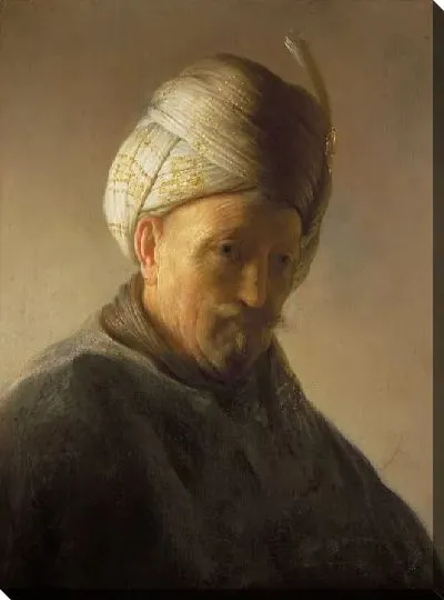Картина Бюст старика с тюрбаном