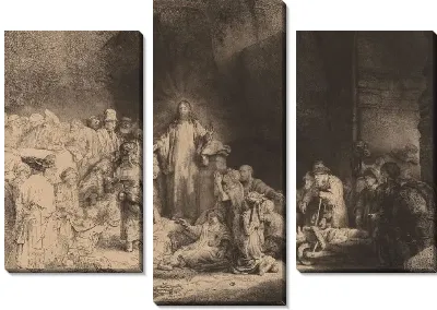 Картина Проповедь Христа (1649)