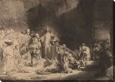 Картина Проповедь Христа (1649)