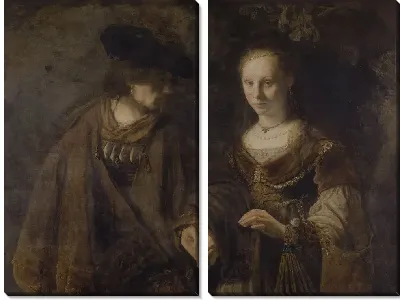Картина Обручение (1640)