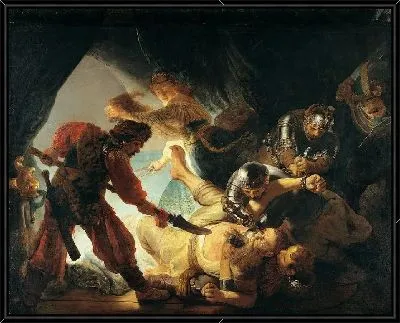Картина Ослепление Самсона (1636)
