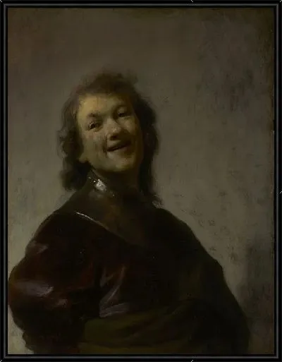 Картина Смеющийся автопортрет (1628)