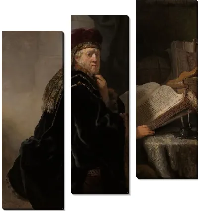 Картина Ученый в кабинете (1634)